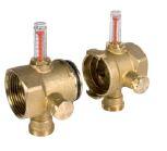 Pair Of Supply Ports For Use On Manifolds With Flow Meter And Balancing Losckshield